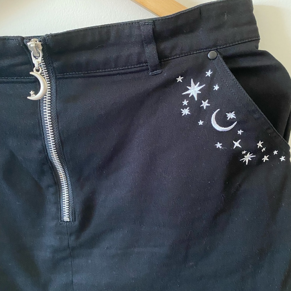 Hell Bunny Interstellar Mini Skirt-Medium - image 3